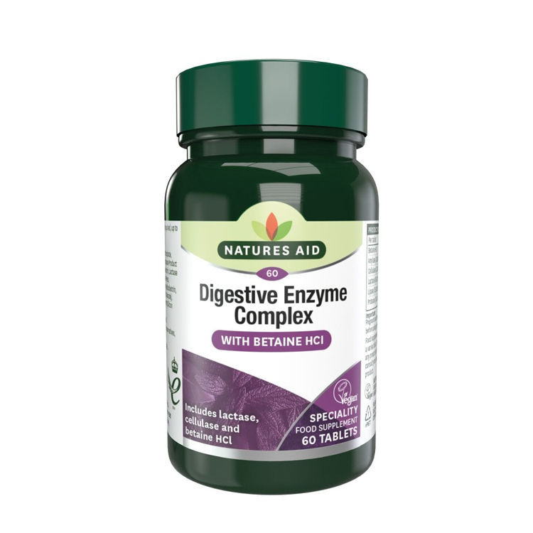 Natures Aid Digestive Enzyme Complex  60 tabs